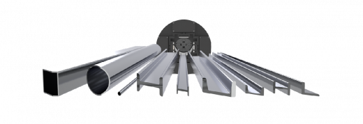 Станок для лазерной резки труб с тремя патронами (горизонтальный)